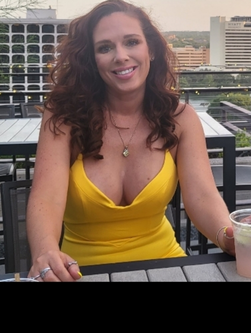 Yellow V-Neck Sleeveless Dress